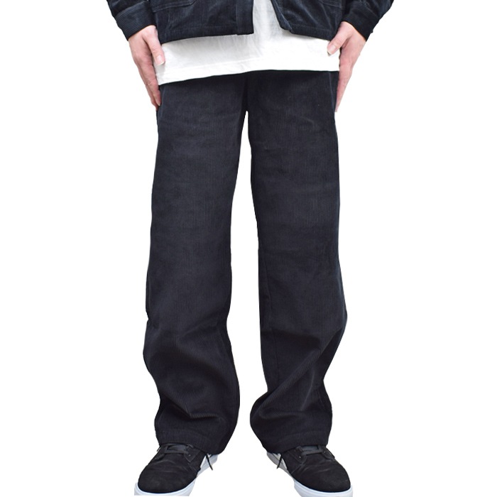 Naptime コーデュロイパンツ　Sサイズ　ブラック SEVEN BY SEVEN - 【21-22AW】 コーデュロイ ワイド パンツ