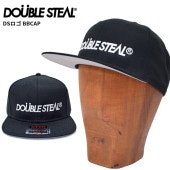 DOUBLE STEAL ֥륹ƥ å DS LOGO B.B. CAP ˹ ʥåץХåå 6ѥͥ륭å ֥å 424-92075 ̵