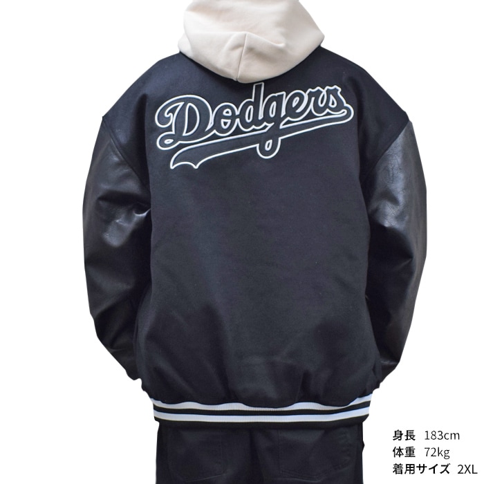 Fanatics ファナティクス ジャケット MLB DODGERS PU MELTON STUDIAM