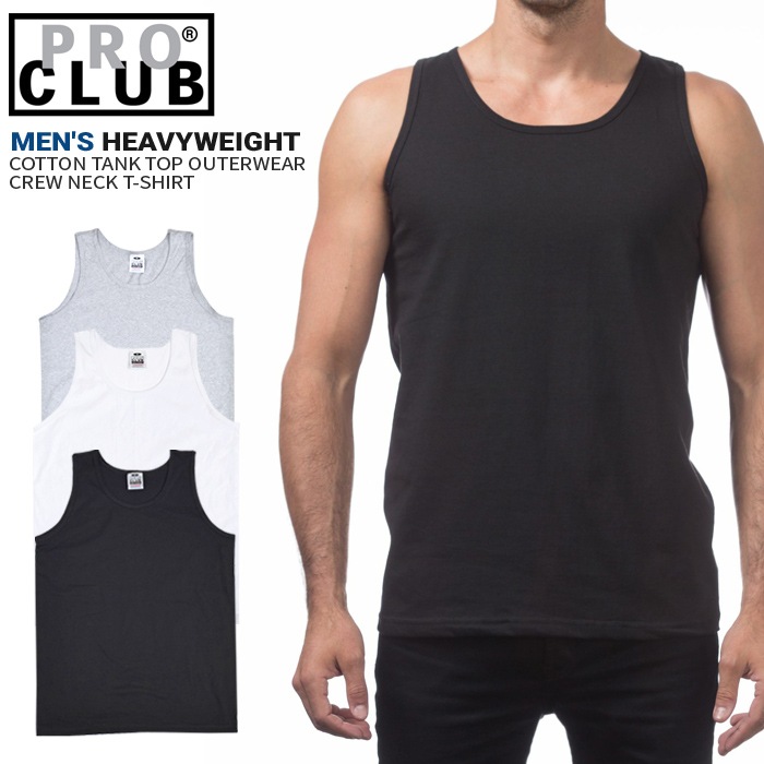 PRO CLUB プロクラブ ヘビーウェイト タンクトップ Heavyweight Tank