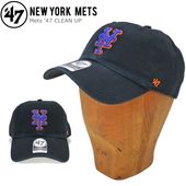 47 ����å� '47 �ե����ƥ������֥� ����å� METS 47 CLEAN UP CAP ���꡼��ʥåץ���å� ˹�� ���ȥ�åץХå�����å� MLB �֥�å� ��å�