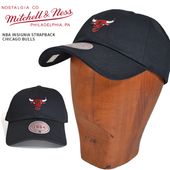 MITCHELL & NESS �ߥå����� & �ͥ� ����å� NBA INSIGNIA STRAPBACK CAP  6�ѥͥ륭��å� BULLS �֥륺 ���ȥ�åץХå�����å� HD16621