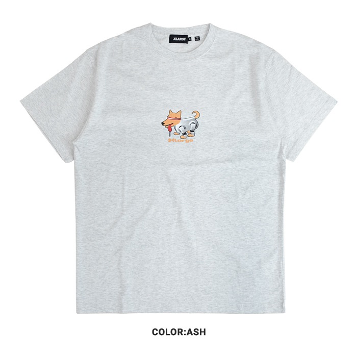 XLARGE �������ȥ�顼�� T����� MEKA DOG S/S TEE Ⱦµ ���åȥ��� �ȥåץ� ��� M-XL �֥�å� ���å��� 101221011013 ��ñ�ʹ����ξ��ϥ᡼����ȯ���ۡ�����̵���ۡڥ������