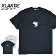 XLARGE �������ȥ�顼�� T����� MEKA DOG S/S TEE Ⱦµ ���åȥ��� �ȥåץ� ��� M-XL �֥�å� ���å��� 101221011013 ��ñ�ʹ����ξ��ϥ᡼����ȯ���ۡ�����̵���ۡڥ������