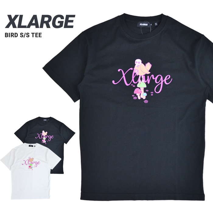 XLARGE ȥ顼 T BIRD S/S TEE Ⱦµ åȥ ȥåץ  M-XL ֥å ۥ磻 101213011008 ñʹξϥͥݥȯ̵ۡ