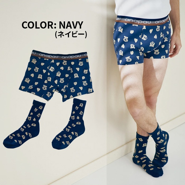 ANAPAU ʥѥ ܥѥ & åå  ٥ϡ UNDERWEAR  ʡ 硼    M-L SP-2406 ڥ᡼ȯ̵
