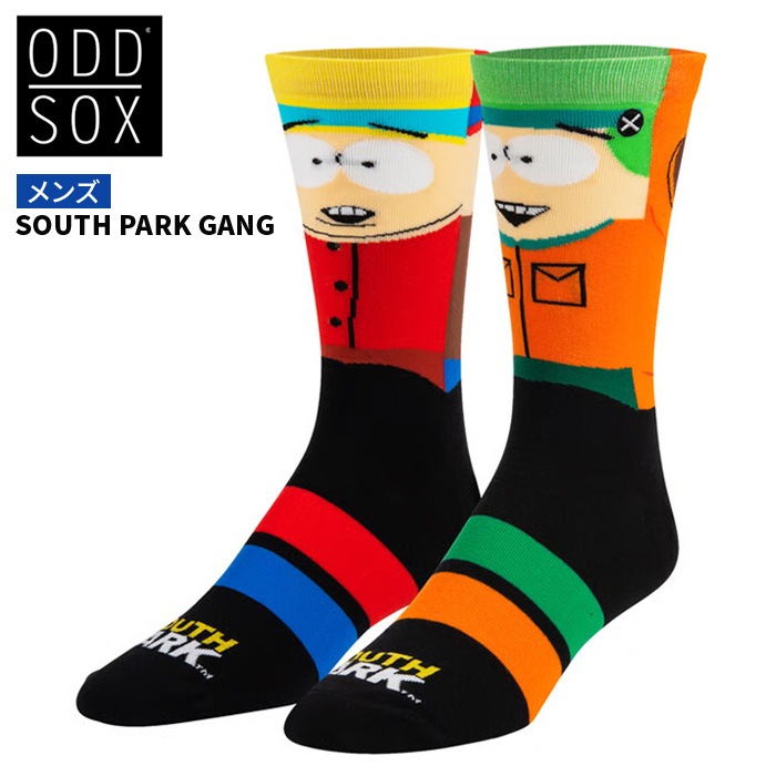 ODD SOX ���åɥ��å��� ���å��� ���� SOUTH PARK GANG CREW SOCKS ���롼���å��� �������ѡ��� �ڥ᡼����ȯ��������̵����