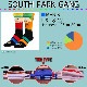 ODD SOX ���åɥ��å��� ���å��� ���� SOUTH PARK GANG CREW SOCKS ���롼���å��� �������ѡ��� �ڥ᡼����ȯ��������̵����