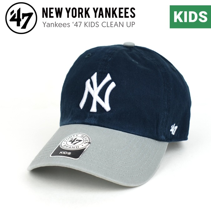 '47 �ե����ƥ������֥� YANKEES 47 KIDS CLEAN UP CAP ���꡼��ʥå� ����å� ˹�� ���å� ����˥� �����륺 �ͥ��ӡ�/���졼 �˥塼�衼������󥭡��� ������̵����