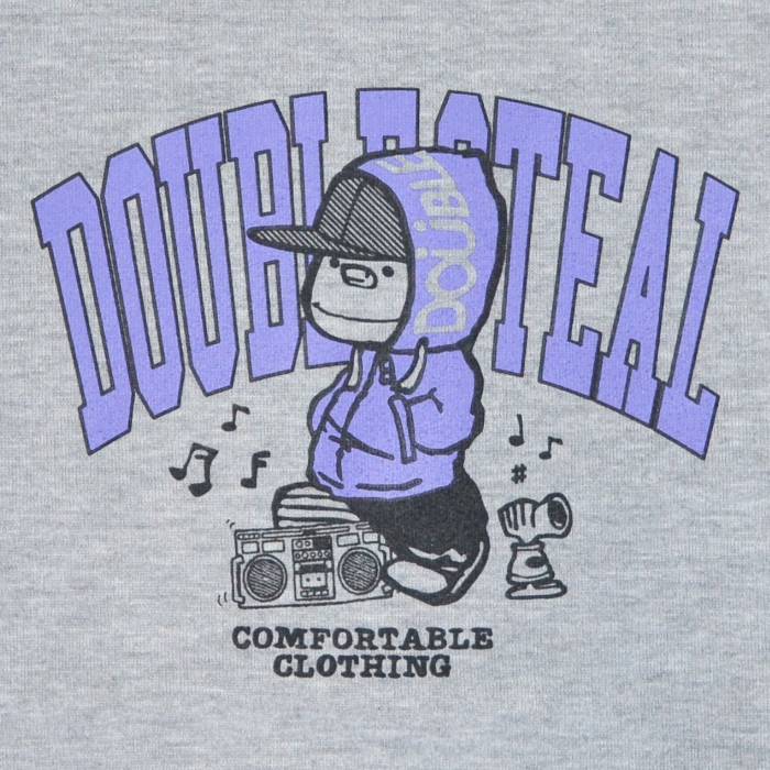 DOUBLE STEAL ���֥륹�ƥ����� �������å� MUSIC DOUBZ SWEATSHIRT ���롼�ͥå� �ȥ졼�ʡ� �ե꡼�� Ĺµ �ȥåץ� ��� M-XL ���졼 924-14055 ������̵���ۡڥ������