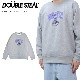 DOUBLE STEAL ���֥륹�ƥ����� �������å� MUSIC DOUBZ SWEATSHIRT ���롼�ͥå� �ȥ졼�ʡ� �ե꡼�� Ĺµ �ȥåץ� ��� M-XL ���졼 924-14055 ������̵���ۡڥ������