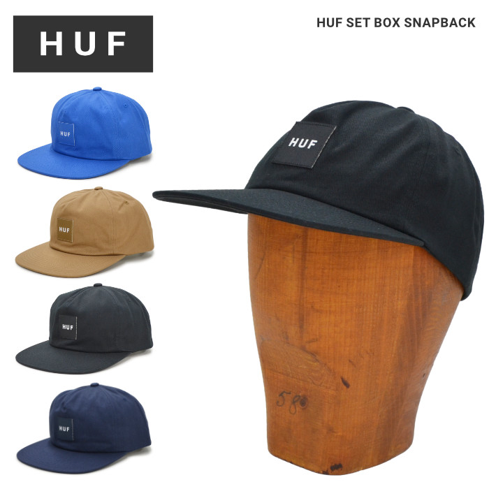 HUF ハフ キャップ HUF SET BOX SNAPBACK HAT CAP 帽子 スナップバック