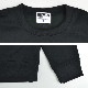 DOUBLE STEAL ���֥륹�ƥ����� �������å� STICKER LOGO SWEATSHIRT ���롼�ͥå� �ȥ졼�ʡ� �ե꡼�� Ĺµ �ȥåץ� ��� M-XL �֥�å� 924-14054 ������̵���ۡڥ������