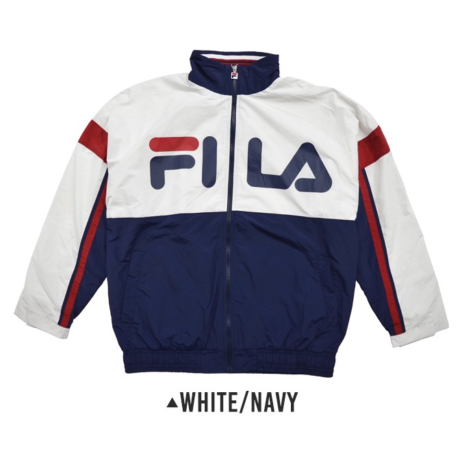 FILA HERITAGE �ե��� �إ�ơ��� PANEL SWITCH ZIP UP JACKET �ʥ����󥸥㥱�å� ������ɥ֥쥤���� ��� �������� �֥륾�� ���ȥ꡼�� FM9459 �ڥ�����ۡ�����̵����