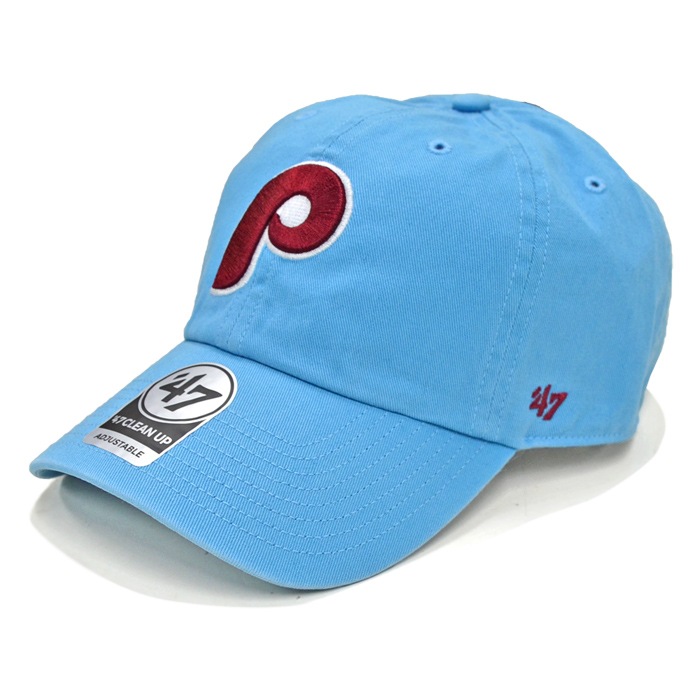 '47 եƥ֥ PHILLIES 47 CLEAN UP CAP ꡼ʥå å ˹ ȥåץХåå  ǥ ˥å ֥롼 
