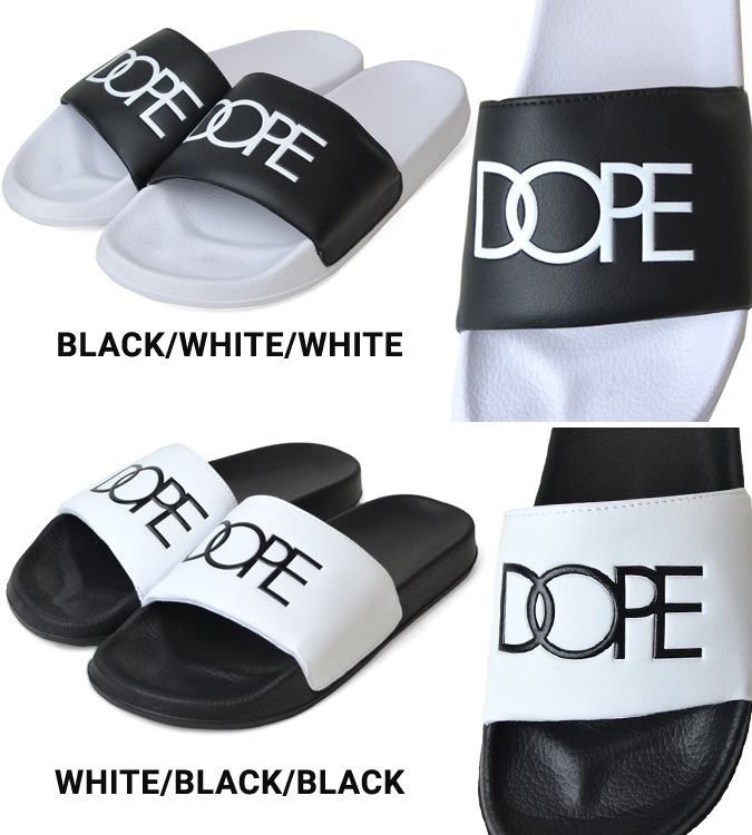 DOPE �ɡ��� ������� SLIDE SANDAL ���饤�ɥ������ ����������� ��� ���ȥ꡼�� ������̵���ۡڥ������