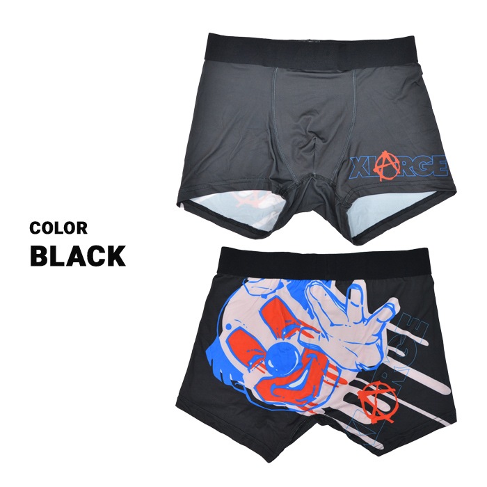 XLARGE ȥ顼 ܥѥ  ԥ UNDERWEAR  ʡ 硼  M-XL ֥å å 18429100 ڥ᡼бġ