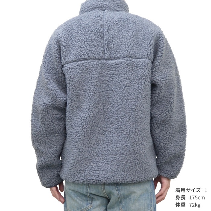 FIRST DOWN �ե������ȥ����� ���㥱�å� TUMBLING BOA BLOUSON JACKET ����֥�󥰥ܥ��֥륾�� �������� �֥륾�� ��� M-XL �֥�å� ���졼 ���꡼�� F842515E�ڥ������