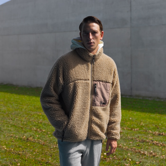 FIRST DOWN �ե������ȥ����� ���㥱�å� TUMBLING BOA BLOUSON JACKET ����֥�󥰥ܥ��֥륾�� �������� �֥륾�� ��� M-XL �֥�å� ���졼 ���꡼�� F842515E�ڥ������