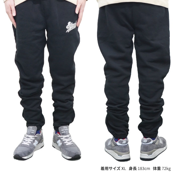 STAPLE ���ƥ��ץ� �ѥ�� TRIBORO LOGO SWEATPANT �������åȥѥ�� ���祬���ѥ�� �ե꡼���ѥ�� ���������ѥ�� ��� M-XL �֥�å� 2201B6879 ������̵����