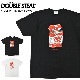 DOUBLE STEAL ���֥륹�ƥ����� T����� Doubz In The Box S/S T-SHIRT TEE Ⱦµ ���åȥ��� �ȥåץ� ��� �ۥ磻�� L-XXL 933-14023 ��ñ�ʹ����ξ��ϥ᡼����ȯ���ۡ�����̵���ۡڥ������