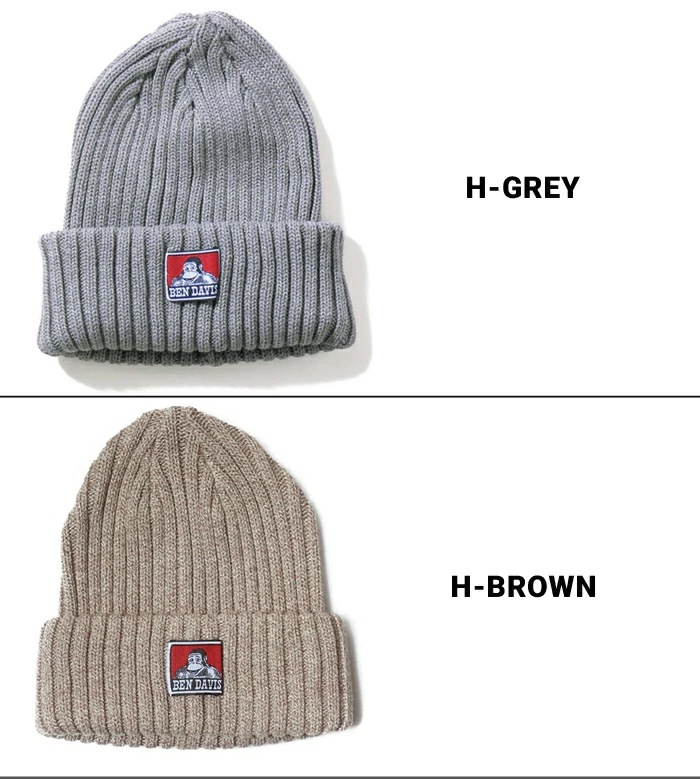 BEN DAVIS �٥�ǥ��ӥ� Cotton Knit Cap ���åȥ� �˥åȥ���å� ˹�� �ӡ��ˡ� �˥å�˹ BDW-9500 �ڥ᡼����ȯ��������̵����