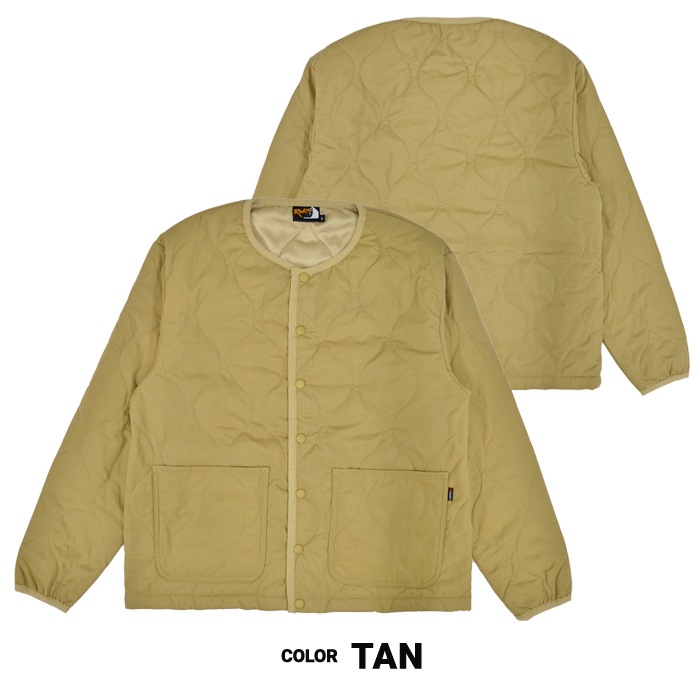 ROKX å 㥱å QUILT CARDIGAN JACKET ȥǥ ƥ󥰥㥱å ʥ㥱å ʡ㥱å M-XL RXMF234024 ̵