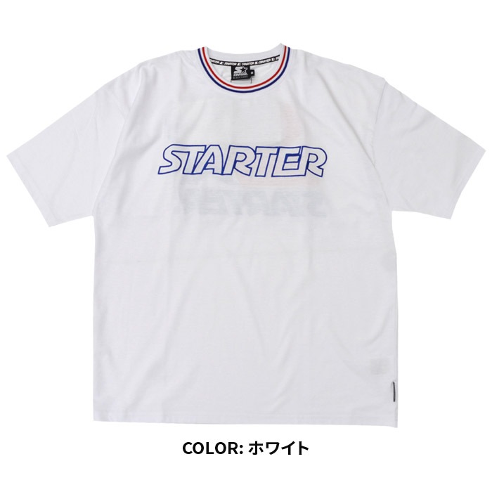 STARTER BLACK LABEL ���������� �֥�å��졼�٥� T����� �ӥå���������ץ���T����� S/S TEE Ⱦµ ���åȥ��� �ȥåץ� M-XL ST-ST164 ��ñ�ʹ����ξ��ϥ᡼����ȯ���ۡ�����̵���ۡڥ������