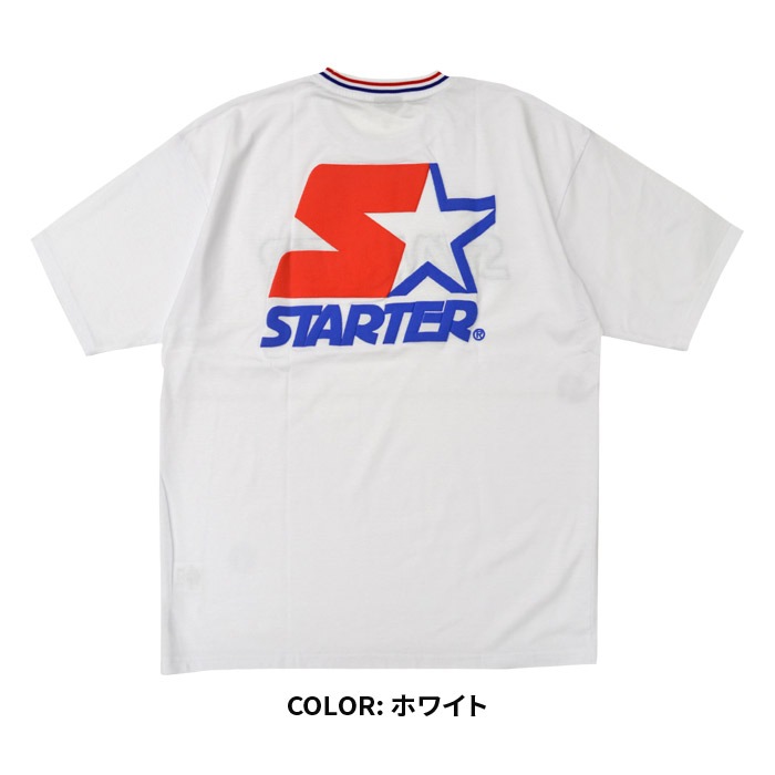 STARTER BLACK LABEL ���������� �֥�å��졼�٥� T����� �ӥå���������ץ���T����� S/S TEE Ⱦµ ���åȥ��� �ȥåץ� M-XL ST-ST164 ��ñ�ʹ����ξ��ϥ᡼����ȯ���ۡ�����̵���ۡڥ������