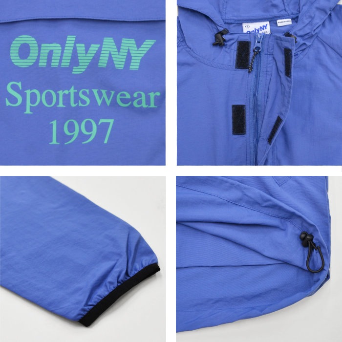 ONLY NY ꡼˥塼衼 SPORTSWEAR PACKABLE ANORAK JACKET ʥ Υå㥱å ޥƥѡ ѥå֥   ֥롼 㥳 S-XL ̵ۡڥ