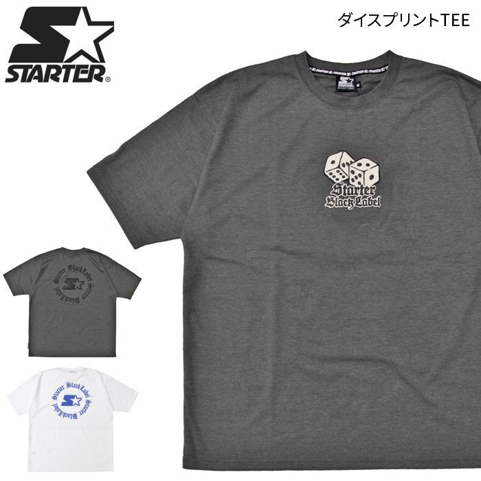 STARTER BLACK LABEL ���������� �֥�å��졼�٥� T����� �������ץ���T����� S/S TEE Ⱦµ ���åȥ��� �ȥåץ� M-XL ST-ST162 ��ñ�ʹ����ξ��ϥ᡼����ȯ���ۡ�����̵���ۡڥ������