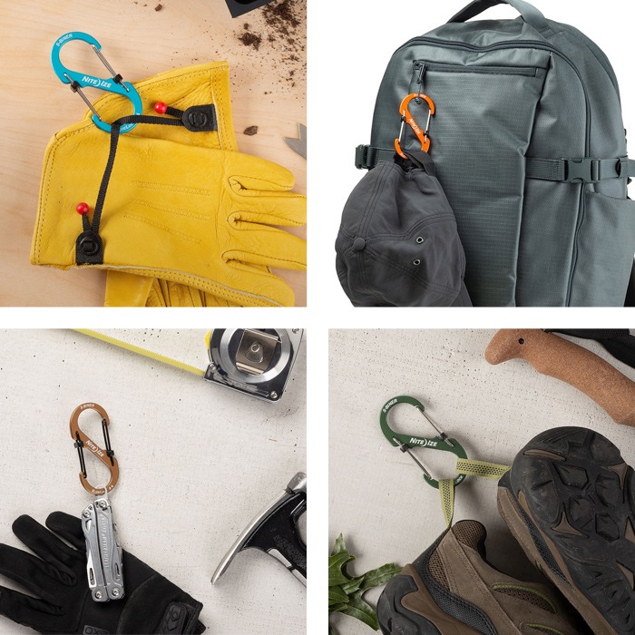 NITEIZE �ʥ��ȥ����� S-BINER SLIDELOCK ALUMINUM #4 �����ӥʡ� ���饤�ɥ��å� ����ߥ˥��� ����ӥ� �����ۥ���� ������� �ڥ᡼�����б��ġ�