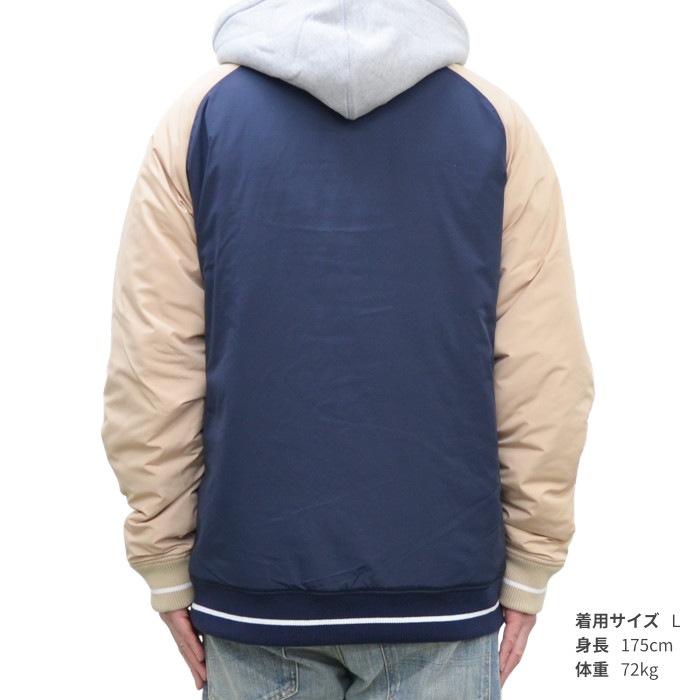 PRIMITIVE ץߥƥ 㥱å TWO-FER VARSITY JACKET ॸ㥱å ʥ󥸥㥱å   ֥륾  M-XL ͥӡ ̵