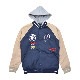 PRIMITIVE ץߥƥ 㥱å TWO-FER VARSITY JACKET ॸ㥱å ʥ󥸥㥱å   ֥륾  M-XL ͥӡ ̵