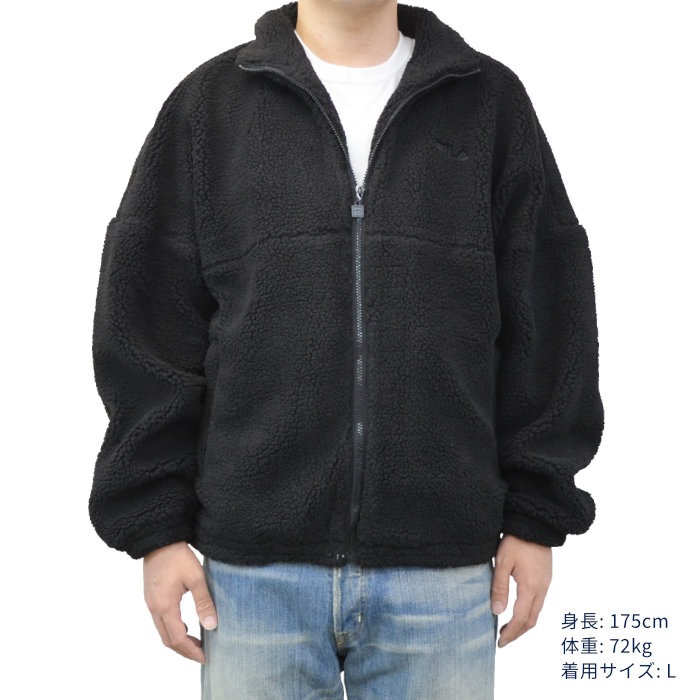 FILA HERITAGE �ե��� �إ�ơ��� ���㥱�å� FULL ZIP BOA JACKET �ܥ����㥱�å� �ե꡼�����㥱�å� ��� M-XL �֥�å� ���եۥ磻�� ���꡼�� FM9958 ������̵���ۡڥ������