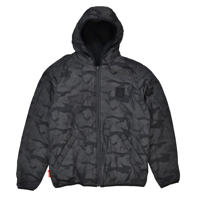 GLOBE �������� ���㥱�å� FIELDER REVERSIBLE JACKET �ʥ����󥸥㥱�å� �ե꡼�����㥱�å� �ܥ����㥱�å� ��С����֥� Ĺµ ��� S-XL �֥�å� GB01937015 �ڥ�����ۡ�����̵����