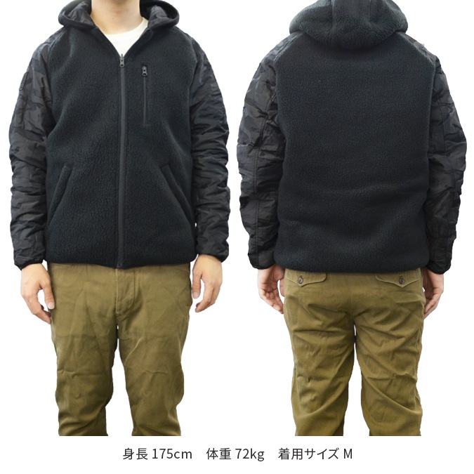 GLOBE �������� ���㥱�å� FIELDER REVERSIBLE JACKET �ʥ����󥸥㥱�å� �ե꡼�����㥱�å� �ܥ����㥱�å� ��С����֥� Ĺµ ��� S-XL �֥�å� GB01937015 �ڥ�����ۡ�����̵����