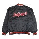 HUF ϥ 㥱å CRACKERJACK SATIN BASEBALL JACKET ॸ㥱å  ƥ ١ܡ른㥱å  ֥륾  M-XL ֥å JK00372 ̵