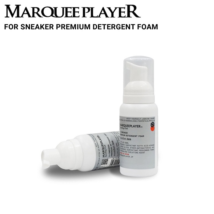 MARQUEE PLAYER �ޡ������ץ쥤�䡼 FOR SNEAKER PREMIUM DETERGENT FOAM No.10 80ml ���ˡ������ѥ��꡼�ʡ� ���ˡ������ѹ������� ������Ȥ� ������ ���ˡ��������� ���塼������ ���塼����