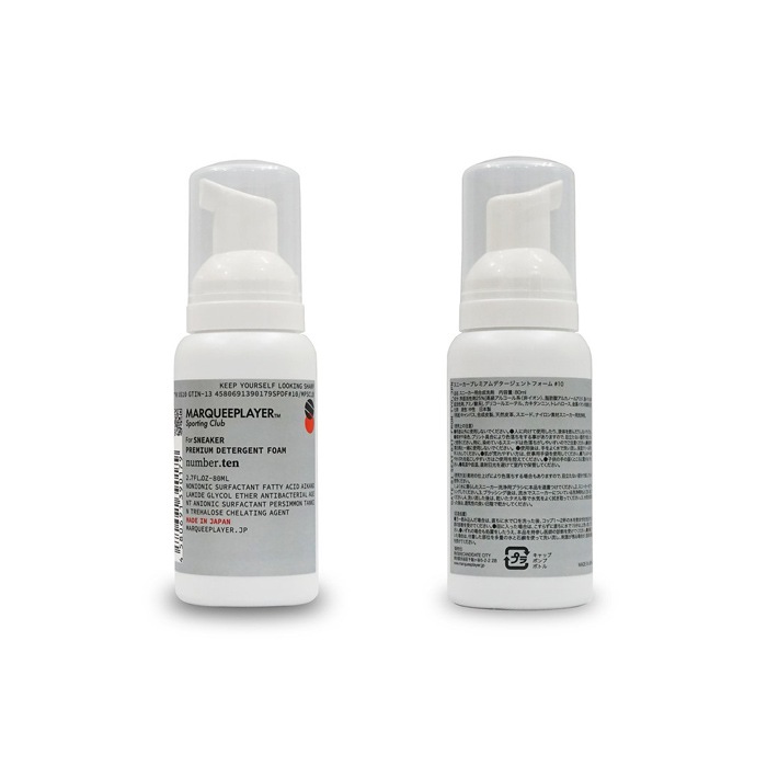 MARQUEE PLAYER �ޡ������ץ쥤�䡼 FOR SNEAKER PREMIUM DETERGENT FOAM No.10 80ml ���ˡ������ѥ��꡼�ʡ� ���ˡ������ѹ������� ������Ȥ� ������ ���ˡ��������� ���塼������ ���塼����