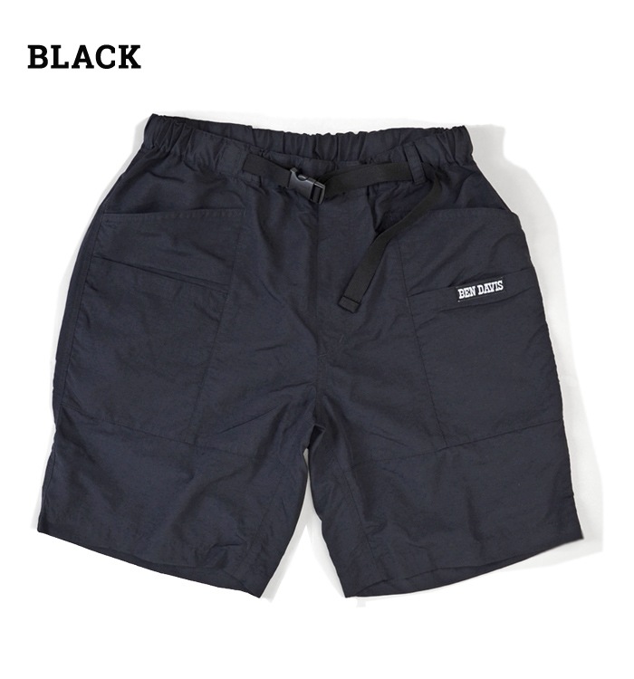 BEN DAVIS �٥�ǥ��ӥ� SUPPLEX SHORTS ���ץ�å��� �ʥ����� ���硼�� ���硼�ȥѥ�� �ϡ��եѥ�� BDZ9-5003 M-L �֥�å� �١����� ���꡼�� ��ñ�ʹ����ξ��ϥ᡼����ȯ���ۡ�����̵���ۡڥ������