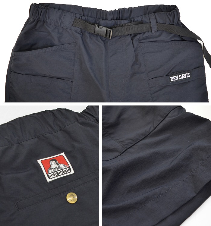 BEN DAVIS �٥�ǥ��ӥ� SUPPLEX SHORTS ���ץ�å��� �ʥ����� ���硼�� ���硼�ȥѥ�� �ϡ��եѥ�� BDZ9-5003 M-L �֥�å� �١����� ���꡼�� ��ñ�ʹ����ξ��ϥ᡼����ȯ���ۡ�����̵���ۡڥ������
