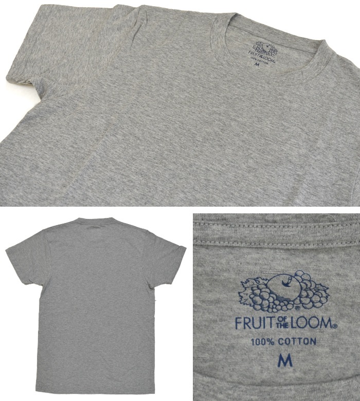 ��2�祻�åȡ�FRUIT OF THE LOOM �ե롼�ĥ��֥��롼�� CREW-NECK 2 PACK T-SHIRTS 2�ѥå�T T����� Ⱦµ ������������� UNDERWEAR ����ʡ� M-LL 18596900