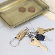 POST GENERAL ݥȥͥ ֥饹ۥӥơ BRASS KEYHOLDER with VINTAGE KEY ۥ  ӥ 982150001 ڥ᡼бġ