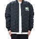 TOY MACHINE �ȥ��ޥ����� ���㥱�å� SECT EYE STITCH QUILTED BOMBER JACKET ����ƥ��� �ܥ�С����㥱�å� �ե饤�ȥ��㥱�å� M-XL �֥�å� TMFDJK31 ������̵���ۡڥ������