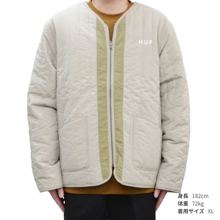 HUF ϥ 㥱å WORLDWIDE REVERSIBLE LINER JACKET ʥ󥸥㥱å С֥른㥱å ƥ󥰥㥱å  ֥륾  M-XL JK00388 ̵ۡڥ