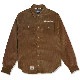PRIMITIVE �ץ�ߥƥ��� ����� DE SOTO WOVEN SHIRTS �����ǥ���� �������� �����奢�륷��� Ĺµ ��� M-XL �֥饦�� ������̵����