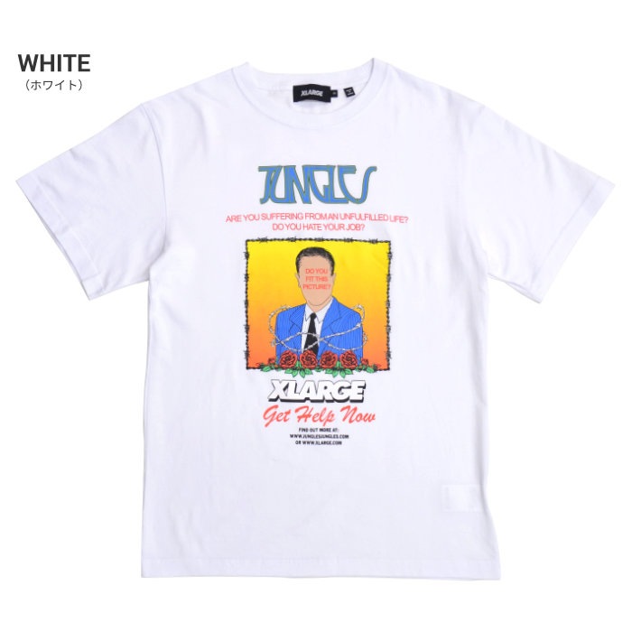 XLARGE �� JUNGLES �������ȥ�顼�� �� ����󥰥륺 T����� S/S TEE DO YOU FIT THIS PICTURE Ⱦµ ���åȥ��� �ȥåץ� ��� S-XL �֥�å� �ۥ磻�� 101203011043 ��ñ�ʹ����ξ��ϥ᡼����ȯ���ۡ�����̵���ۡڥ������