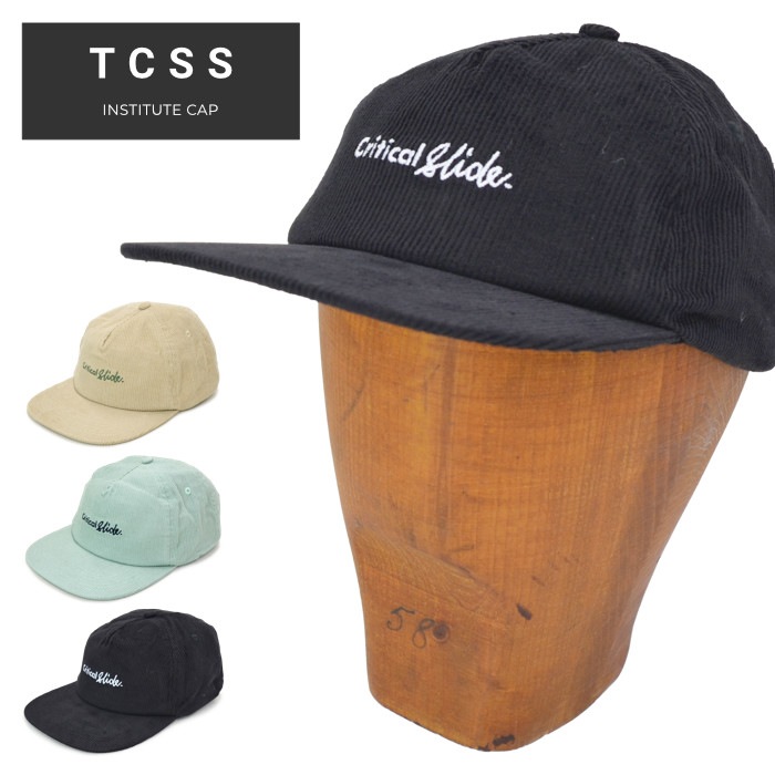 TCSS ティーシーエスエス キャップ INSTITUTE CORD CAP 帽子 スナップ