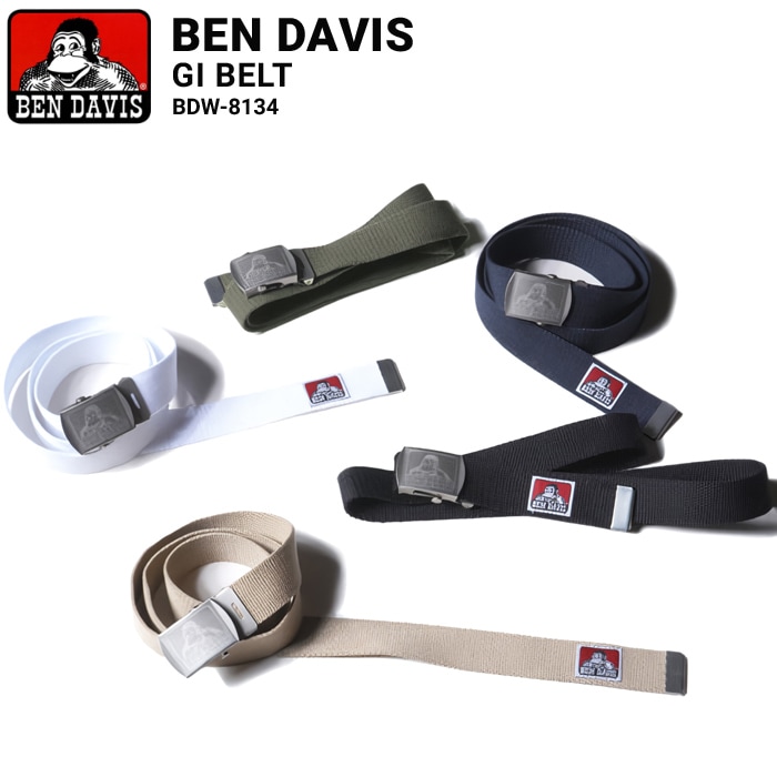 BEN DAVIS �٥�ǥ��ӥ� �٥�� GI BELT ������٥�� ���������٥�� BDW-8134 �ڥ᡼�����б��ġ�
